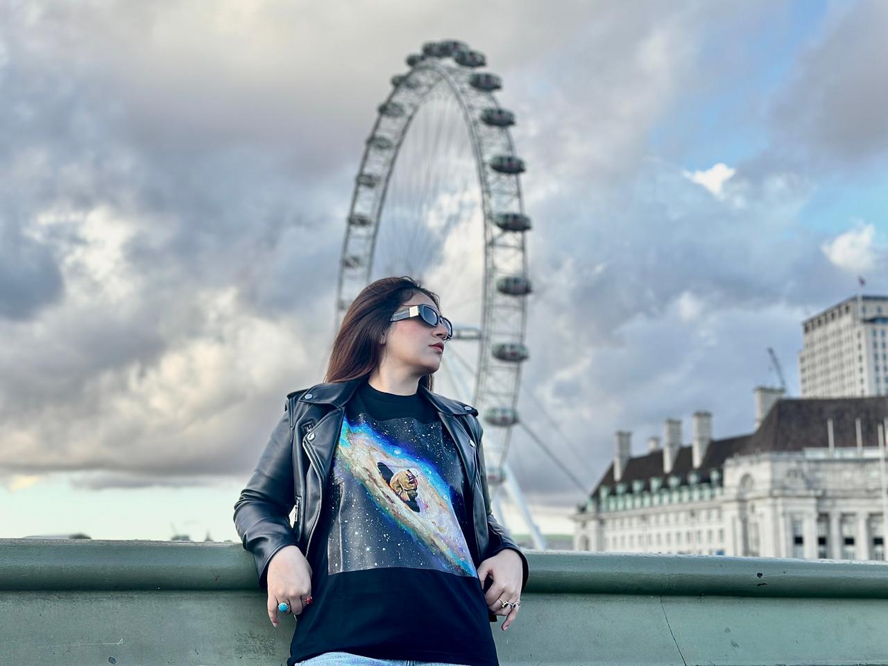 Cosmic Graphic Printed T-shirt