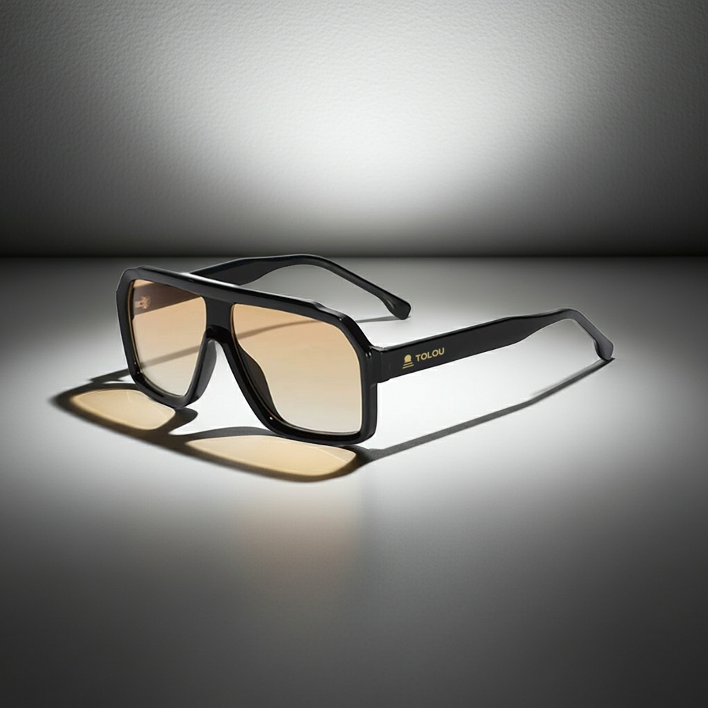 TOLOU Gradient Shield Sunglasses