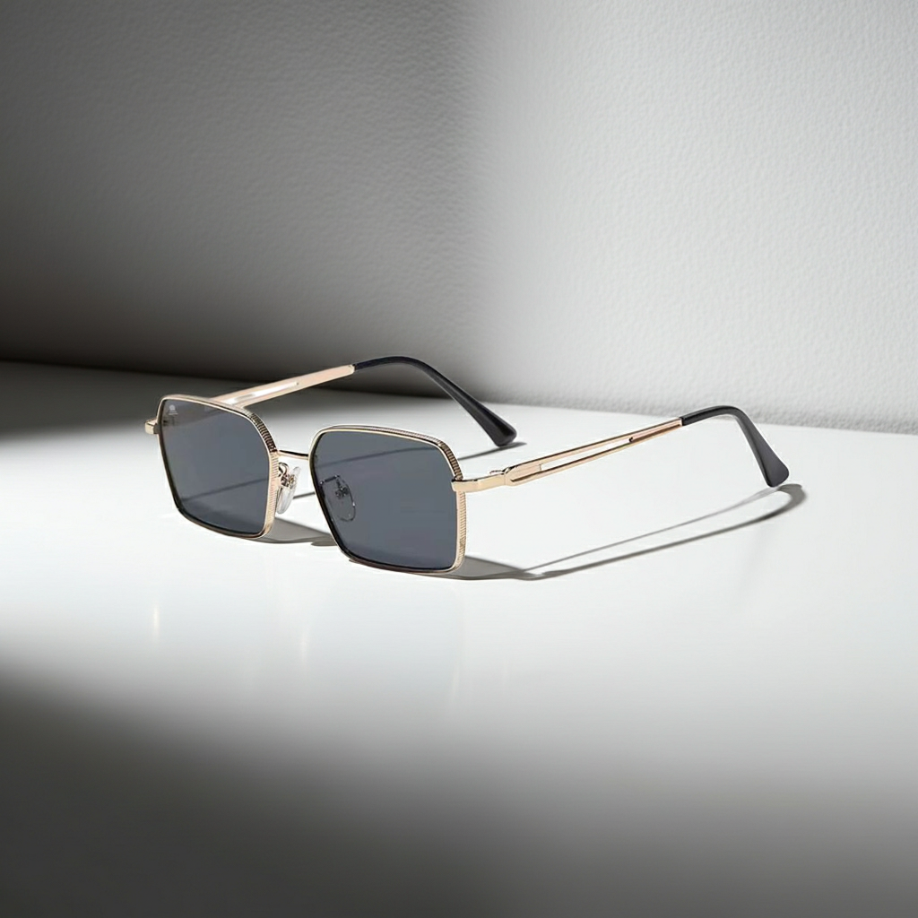 TOLOU Classic Square Sunglasses