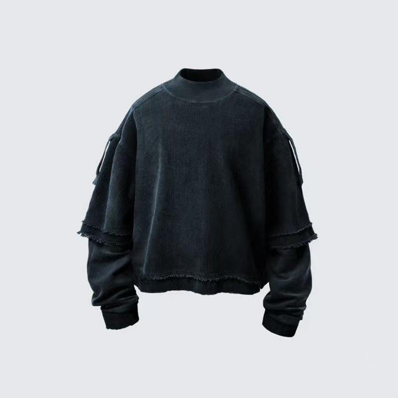 Avant-Garde Oversized Sweatshirt