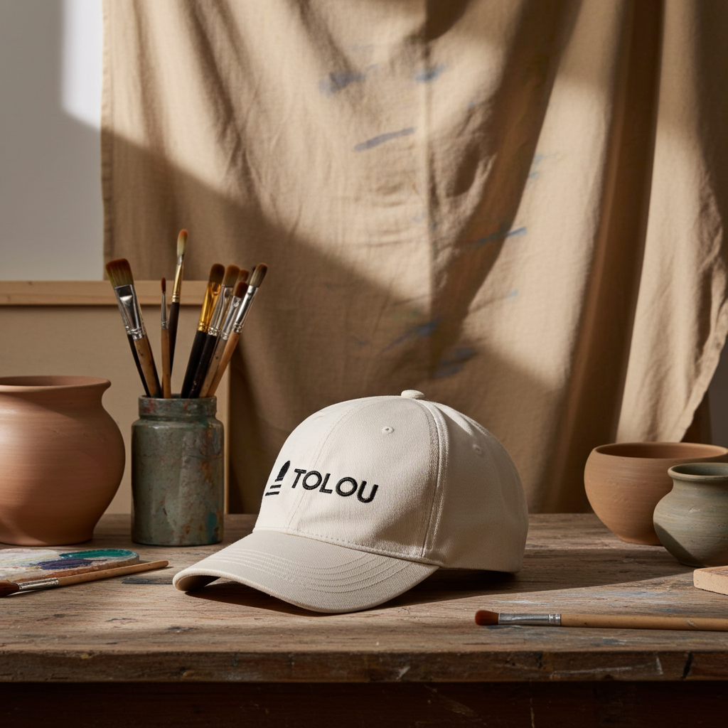TOLOU Beige Baseball Cap