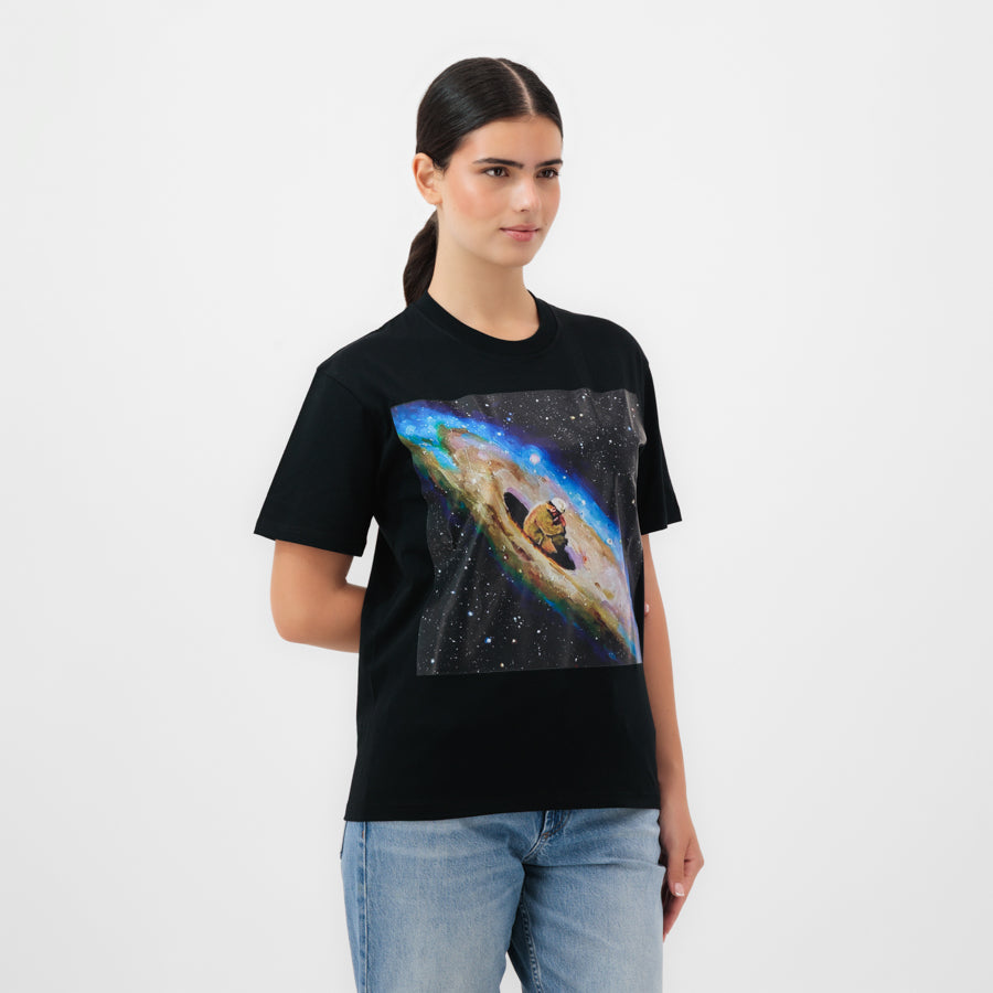 Cosmic Graphic Printed Unisex T-shirt