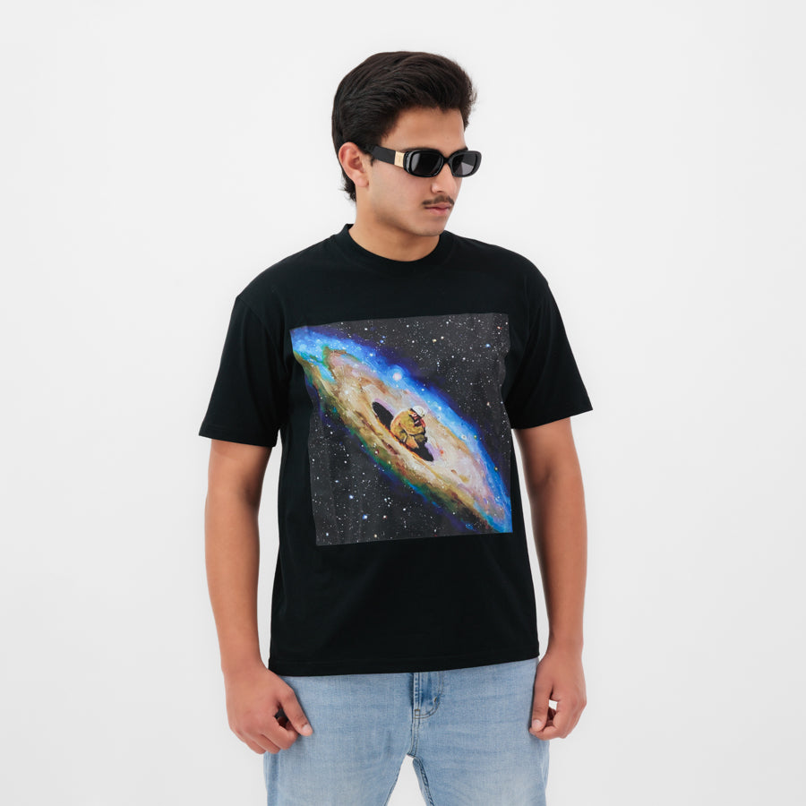 Cosmic Graphic Printed Unisex T-shirt