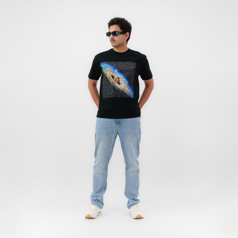 Cosmic Graphic Printed Unisex T-shirt