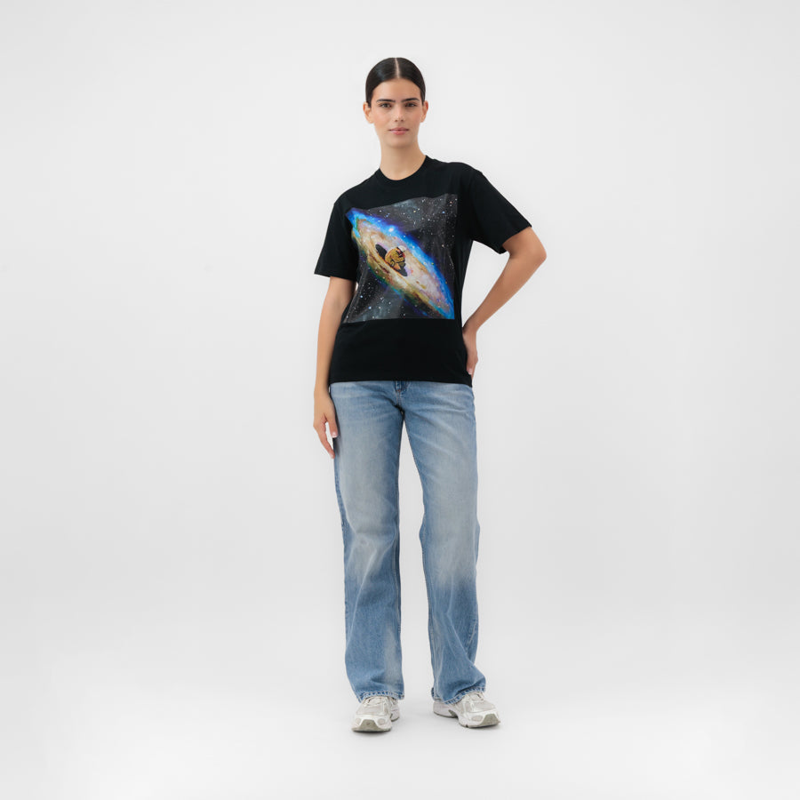 Cosmic Graphic Printed Unisex T-shirt