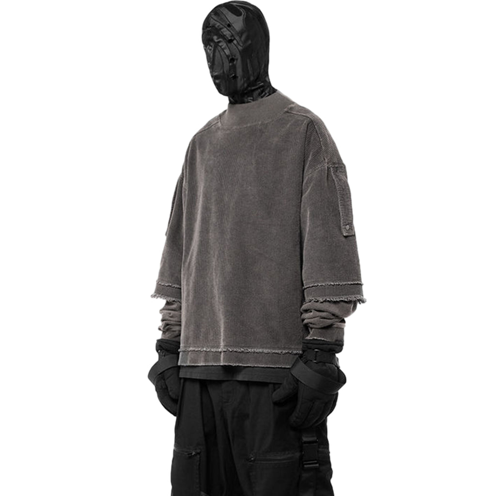 Avant-Garde Oversized Sweatshirt