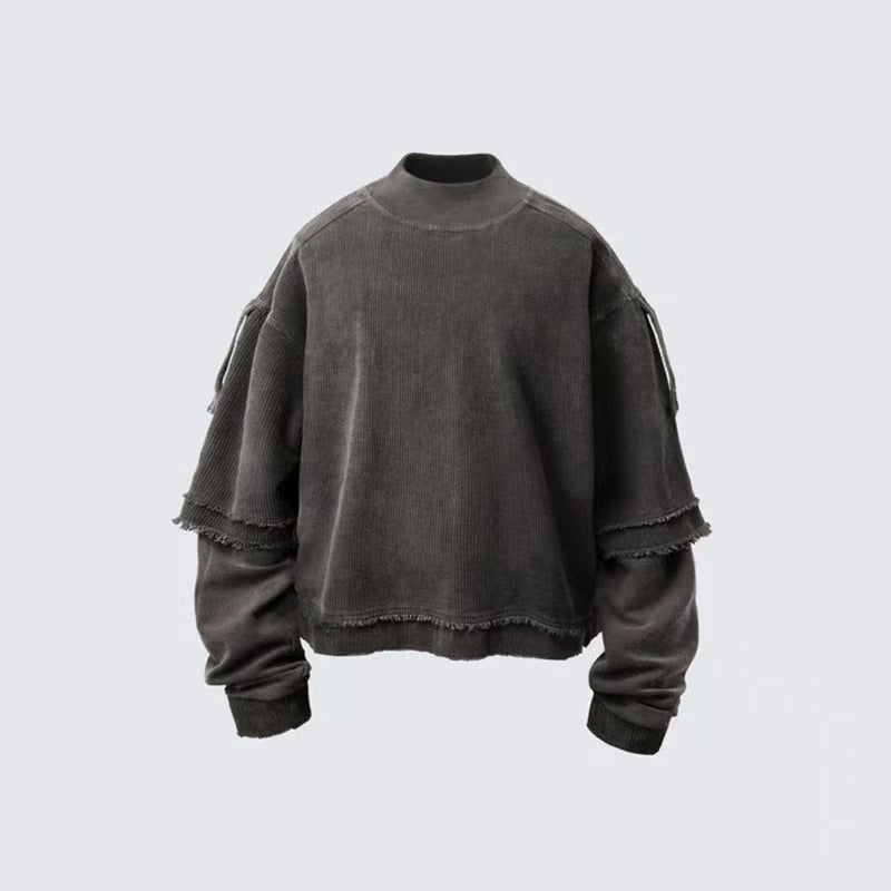 Avant-Garde Oversized Sweatshirt