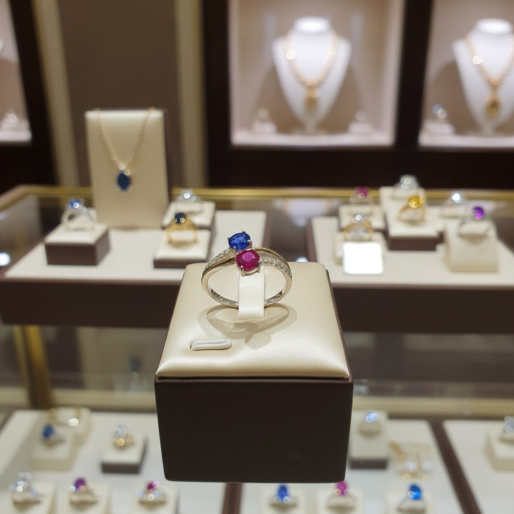Ruby & Blue Sapphire Zircon