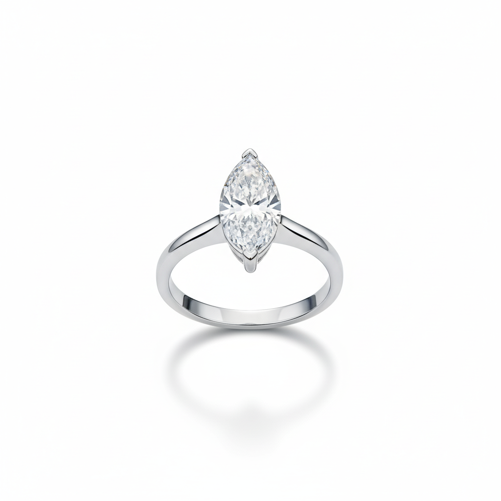 Swarovski Marquise in Sterling Silver